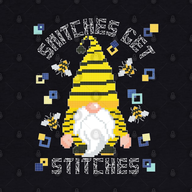 Stitches Gnome by alcoshirts